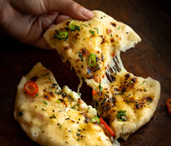 chilli cheese naan
